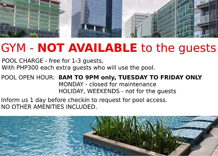 Apartment Uptown Parksuites Tower 1 Bgc By Ph Staycation Manila